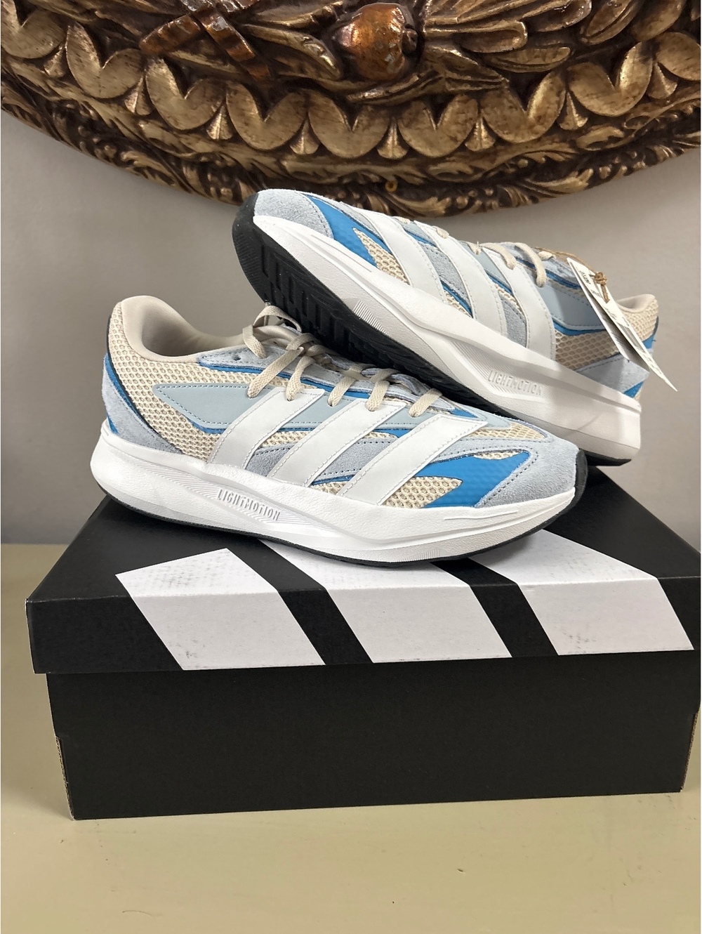 New Adidas Lightblaze J Running Shoes Size 6 US Youth Girls Boys